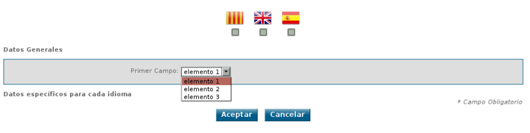 Enums en formularios Enums en formularios